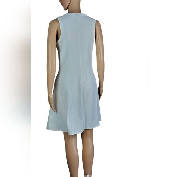 Athleta White Fit & Flare Dress - Picture 2 of 4